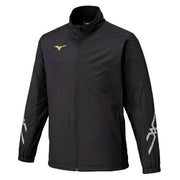 Mizuno Breath Thermo MC Line Heat-Generating Windbreaker Warmer Set (Top and Bottoms) - Ships Immediately. Models: 32MEC631, 32MFC631.
