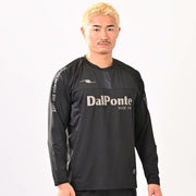 Immediate shipping: DalPonte fleece-lined warm practice jersey top and bottom set. DalPonte futsal and soccer wear. DPZ0443 DPZ0444
