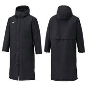 Mizuno Breath Thermo Insulated Heat-Generating Bench Coat, Long Coat, Cold Weather Protection, MIZUNO 32MEC555