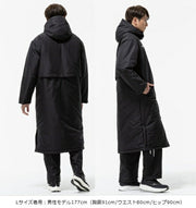 Mizuno Breath Thermo Insulated Heat-Generating Bench Coat, Long Coat, Cold Weather Protection, MIZUNO 32MEC555