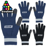Svolme Knit Gloves, Smartphone Compatible, for Futsal and Soccer, Men's and Adults, Product Number: 1253-52729