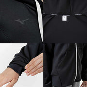 Mizuno Women's Sweatshirt Hoodie, Full-Zip, Stretch, Top, 32MCC330