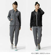 Mizuno Women's Sweatshirt Hoodie, Full-Zip, Stretch, Top, 32MCC330