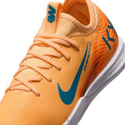 Earn 15x points! Nike Zoom Vapor 16 Academy KM IC Futsal Shoes for Juniors, Indoor Soccer, and Kids (FQ8414-801)