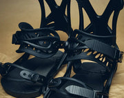 LINK GRD-2 Snowboard Bindings, Beige, Size S, 25/26, Men's