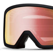 Smith Snowboard Goggles, TRANSFER, Black Photochromic Red Sensor Mirror, Photochromic, Sizes 25/26, Men's