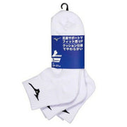Mizuno MIZUNO Socks, 3-Pair Set, Short Length, Track and Field, Running, Sports Socks, Socks, Undershorts, 32JXB20079
