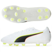 Immediate shipping: Puma King 30 Match Wide Soccer Cleats (HG/AG) for Men (108467-01)