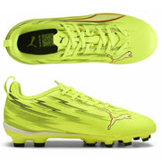 Immediate shipping: Puma Ultra 6 Play Soccer Cleats (HG/AG + MID JR) for Kids (108982-01)