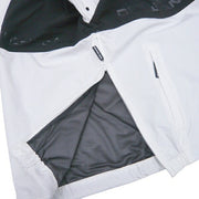 DUB BRAND Men's Half Zip Snowboard Jacket, White, Sizes 25/26, Free Shipping