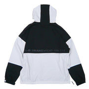 DUB BRAND Men's Half Zip Snowboard Jacket, White, Sizes 25/26, Free Shipping