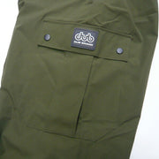 DUB BRAND Men's Cargo Style Snowboard Pants, Olive, Sizes 25/26, Free Shipping