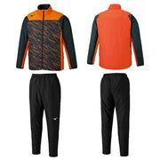 Mizuno Men's Padded Warmer Top and Bottom Set (Shirt and Pants) for Soccer and Futsal (P2ME0520 P2MF0520)