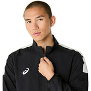 ASICS Dry Cloth Logo Tape Jacket, Windbreaker, Unisex, Sportswear, 2031E965