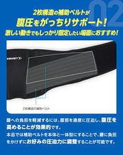 ZAMST ZW-7 Hard Support Lower Back Support