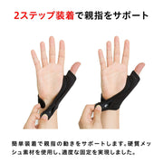 ZAMST Thumb Guard, Ambidextrous Soft Support for the Thumb