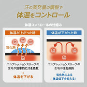 ZAMST Precione Arm Sleeves (for both arms) - Compression Support for Arms and Hands