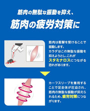 ZAMST Calf Sleeve Supporter, Fits Both Legs and Feet, Compression