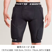ZAMST Brave Padded Shorts, Padded Tights, Basketball Wear