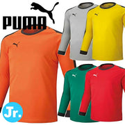 Puma Junior Goalkeeper Shirt, Long Sleeve Top with Elbow Pads, Soccer/Futsal Wear, 729966