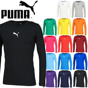 Puma soccer innerwear, long-sleeved shirt, crew neck, long, Puma futsal 660765