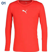 Puma Junior Soccer Undershirt, Long Sleeve, Crew Neck, for Kids and Futsal, 660769