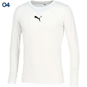 Puma soccer innerwear, long-sleeved shirt, crew neck, long, Puma futsal 660765