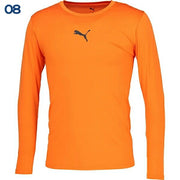 Puma soccer innerwear, long-sleeved shirt, crew neck, long, Puma futsal 660765