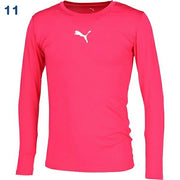 Puma Junior Soccer Undershirt, Long Sleeve, Crew Neck, for Kids and Futsal, 660769