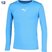 Puma soccer innerwear, long-sleeved shirt, crew neck, long, Puma futsal 660765
