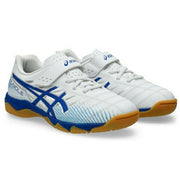 Immediate shipping: ASICS Junior 7" futsal shoes for kids. Product code: 1104a055-100.