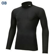Puma soccer innerwear, long-sleeved shirt with high neck, long Puma futsal shirt 656331