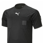 Puma Soccer Referee Shirt, Short Sleeve, Futsal Referee Uniform, Puma 705377-01