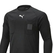 Puma Soccer Referee Shirt, Long Sleeve, Futsal Referee Uniform, Puma 705378-01
