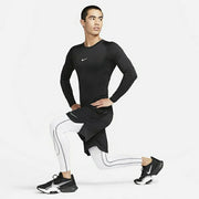 Nike Pro DF L/S Tight Top, Long Sleeve Undershirt, Nike FB7920-010