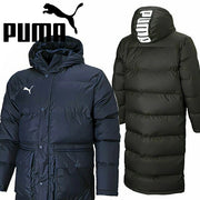Puma Down Bench Coat, Long Coat, Team Liga, Cold Weather, Puma, Unisex, 657736