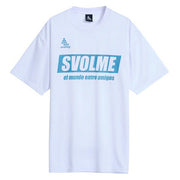 Immediate shipping: Svolme short-sleeved t-shirt with a simple logo. Perfect for futsal and soccer. Product number: 1261-54400.