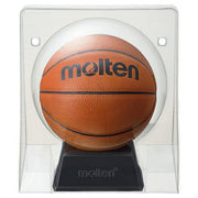 Molten Basketball Autographed Mini Ball with Stand, Perfect as a Souvenir or Gift (molten b2c501)