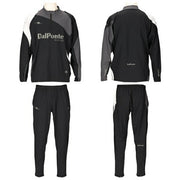 Immediate shipping: Dalponte stretch training top and bottom set, 4-way jersey, futsal and soccer wear. dpz0460 dpz0461