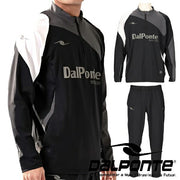 Immediate shipping: Dalponte stretch training top and bottom set, 4-way jersey, futsal and soccer wear. dpz0460 dpz0461