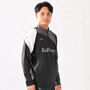 Immediate shipping: Dalponte stretch training top and bottom set, 4-way jersey, futsal and soccer wear. dpz0460 dpz0461