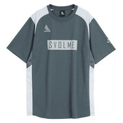 Immediate Shipping: Svolme Training Shirt, T-Shirt, Short Sleeve, Color Block TR Top, Futsal, Soccer Wear, Men's, 1261-53200