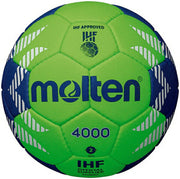 Molten Handball, Size 2, A4000, Officially Certified Ball, Internationally Approved, H2A4000-GB