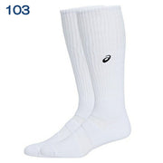 ASICS Volleyball High Socks, Long, One-Point Design, Socks, 3052A011