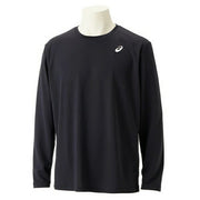 Asics T-shirt, long sleeve, long top, dry-fit, one-point design, sportswear, unisex, 2031E018-001