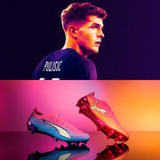 Immediate shipping! Puma Junior Ultra 6 Play HG/AG + MID JR Soccer Cleats for Kids PUMA 108982-05 ◎