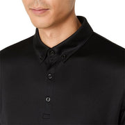 Asics short-sleeved button-down polo shirt, sportswear, unisex, 2033C176