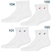 ASICS Socks, 18, Mid-Calf Length, Sports Socks, Unisex, Junior, 3033B871