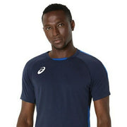 Asics Soccer Uniform, Short Sleeve Top, Game Shirt, Futsal Wear, Asics Men's 2101A307-405