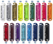 Mizuno Zero Glide Neo Flat Silicone Shoelaces for Soccer and Futsal (P1GZ2621)